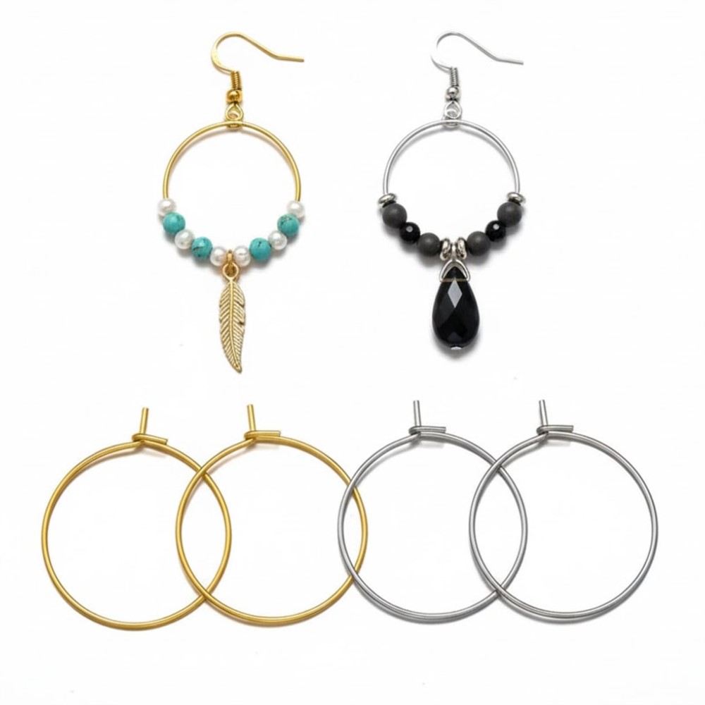 Jewelry Making Charms - 50個入り 316ステンレス鋼 15 20 30 40mm