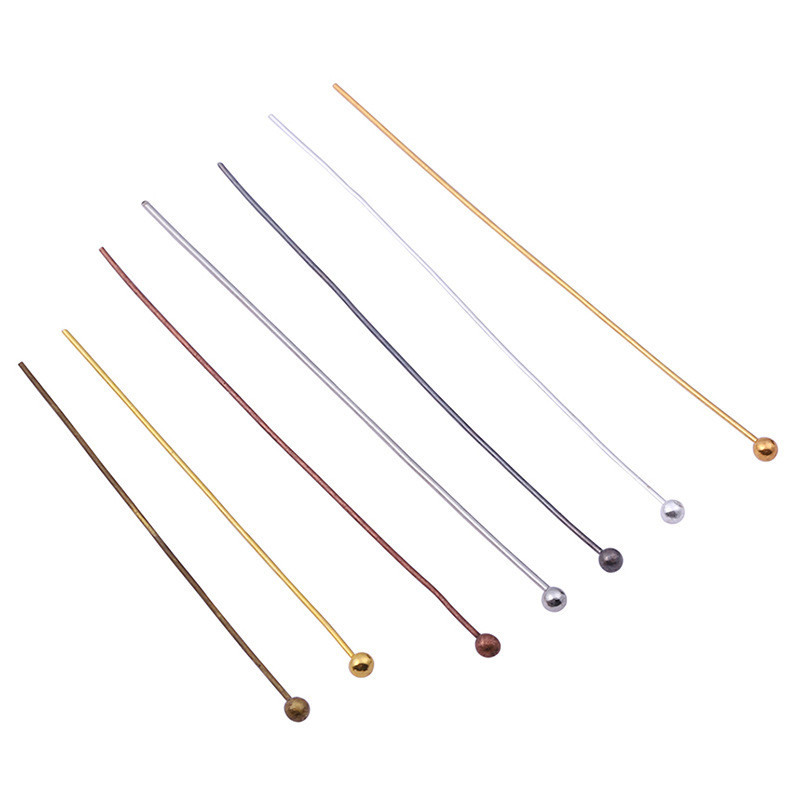 Jewelry Making Head Pins - 200個/ロット 16 20 25 30 40