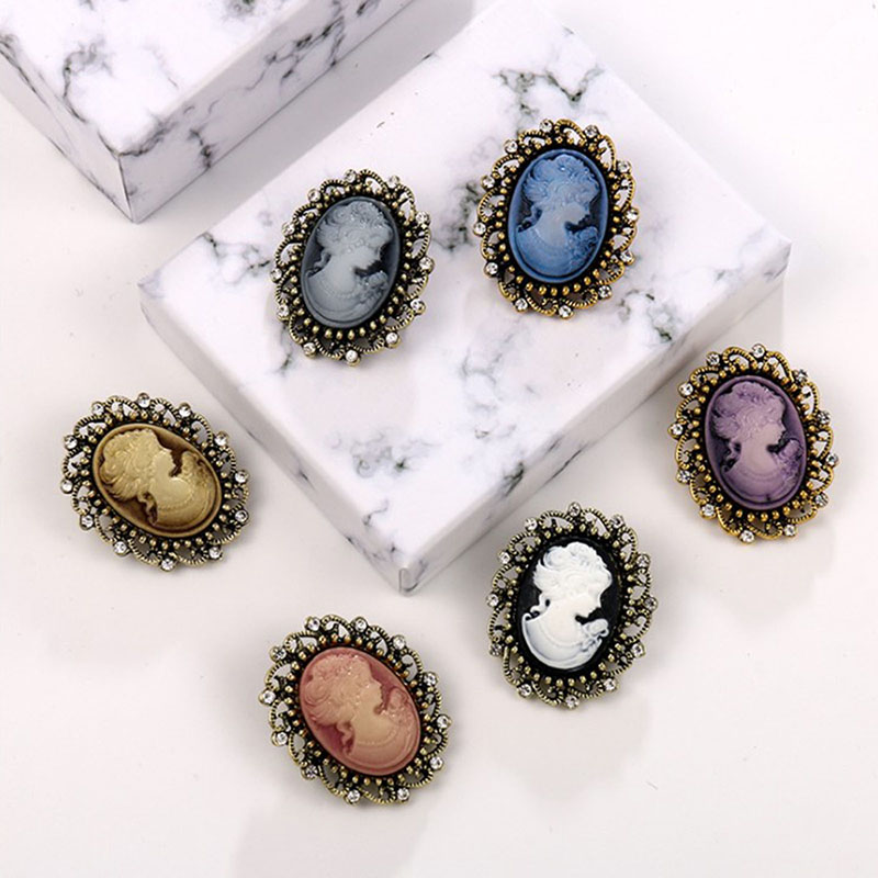 Head Pin Assorted - 女性のためのヴィンテージスタイルのクリスタルブローチ,ラインストーンがちりばめられたシルバーとゴールドの色