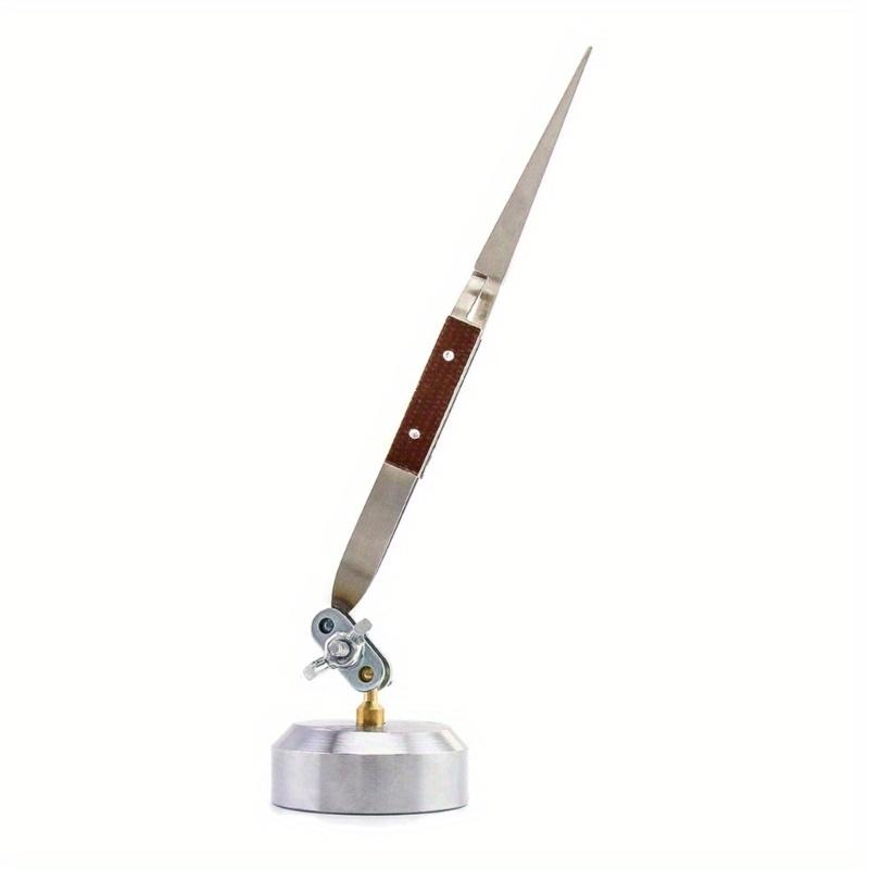 Jewelry Making Hand Tools - はんだ付けツール サードハンド ピンセット付き ジュエリー製作修理用 ハンズフリーはんだ付けピンセット ビーズ固定用ベース付き