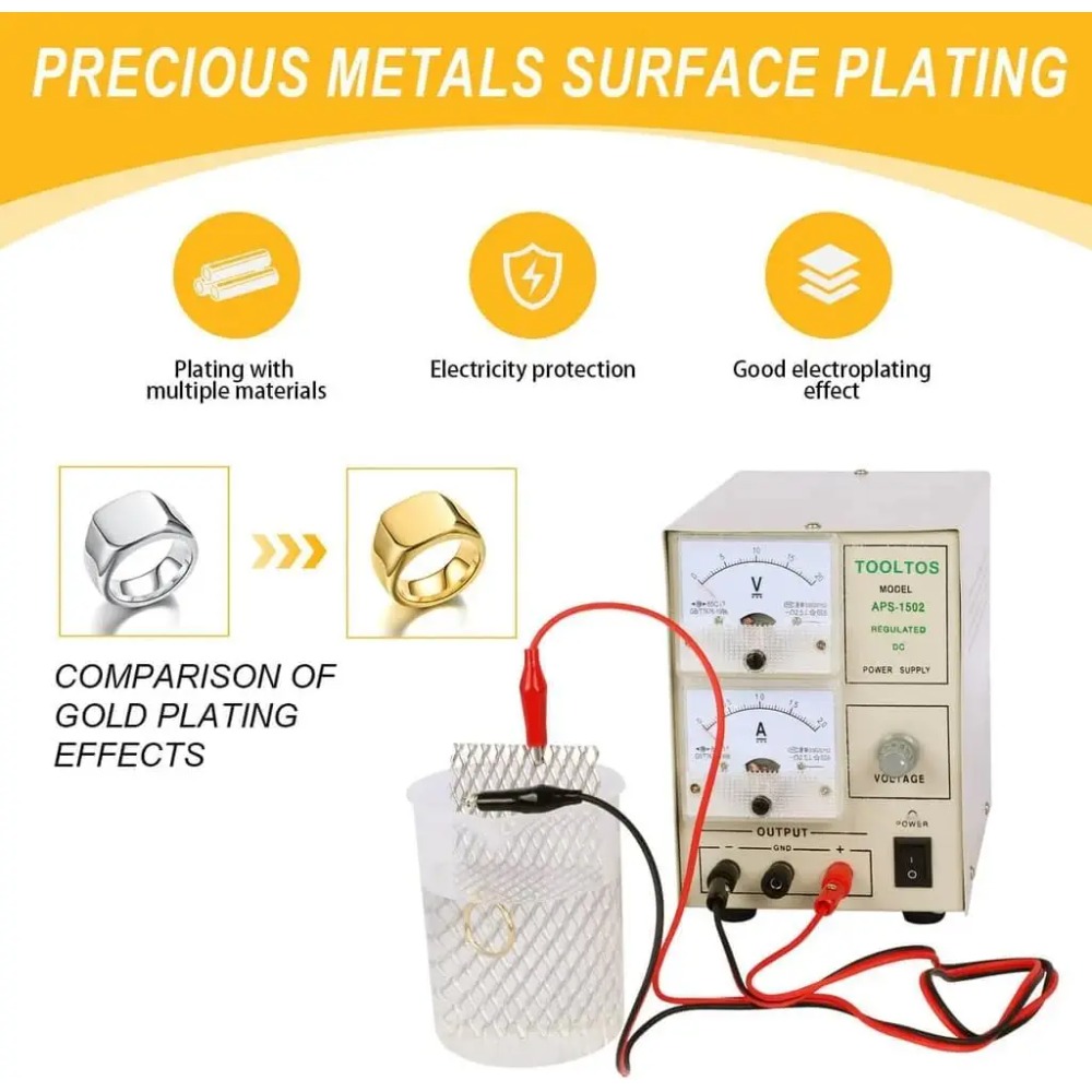 PHYHOO プロ仕様 2A 金銀メッキマシン電圧無段階調整 - Jewelry Making Kit Professional のレビューと価格