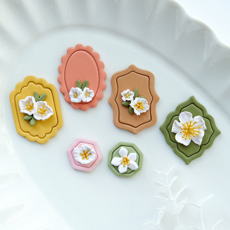 フレーム形状ポリマークレイカッター |   フレームクレイカ - Jewelry Making Hand Tools のレビューと価格