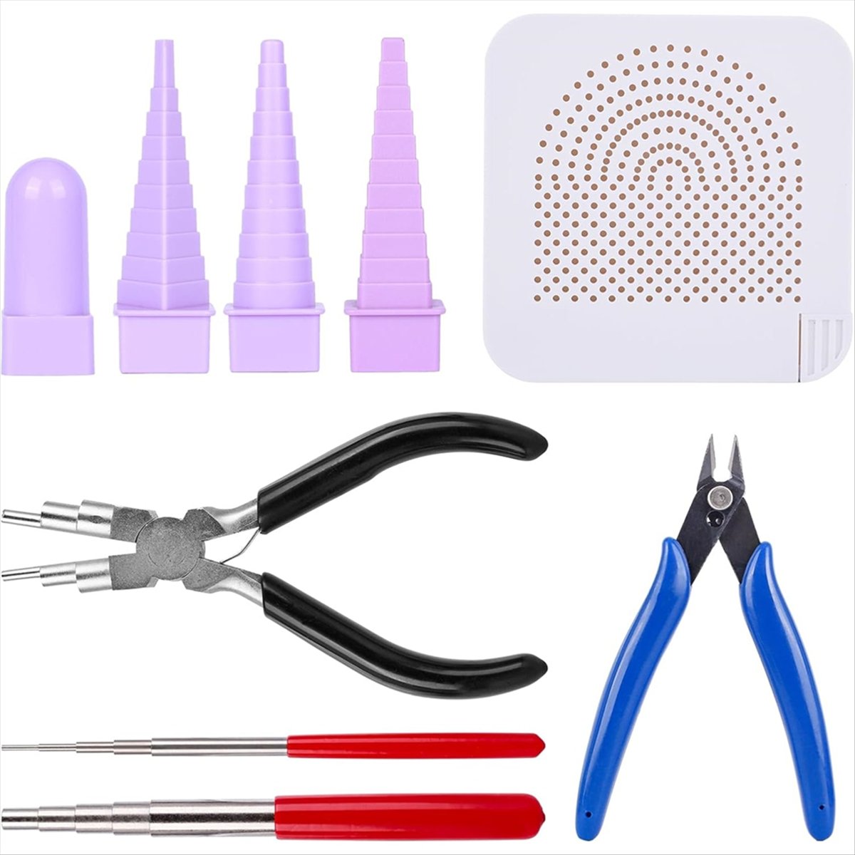 A77K ワイヤーラッピングセット ワイヤーベンディングジグ - Wire Jewelry Making Jig のレビューと価格