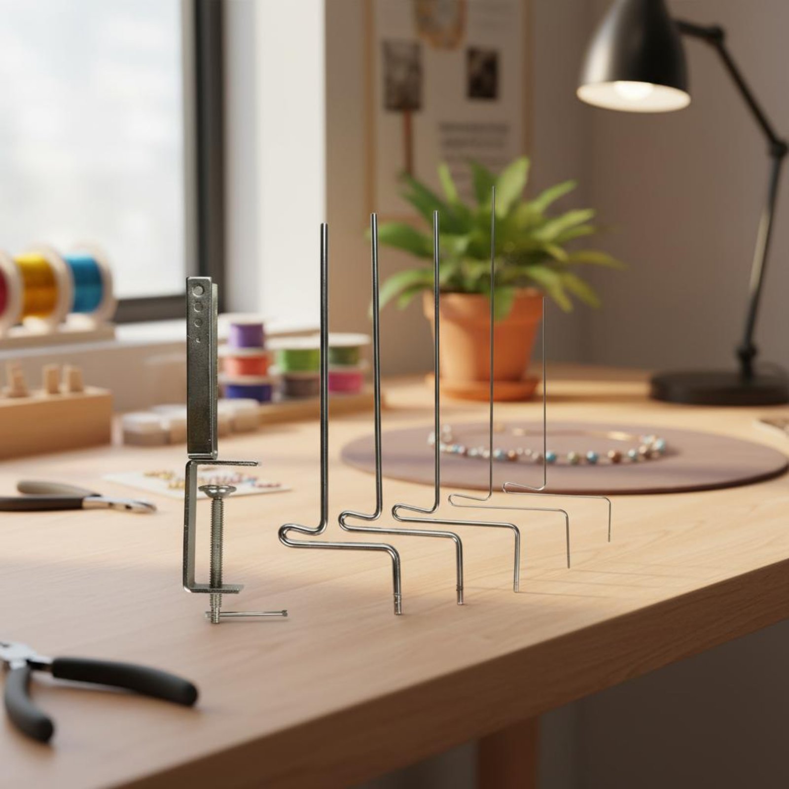 ワイヤーラッピングマンドレルセット 5 つの交換可能な段付き - Wire Jewelry Making Jig のレビューと価格