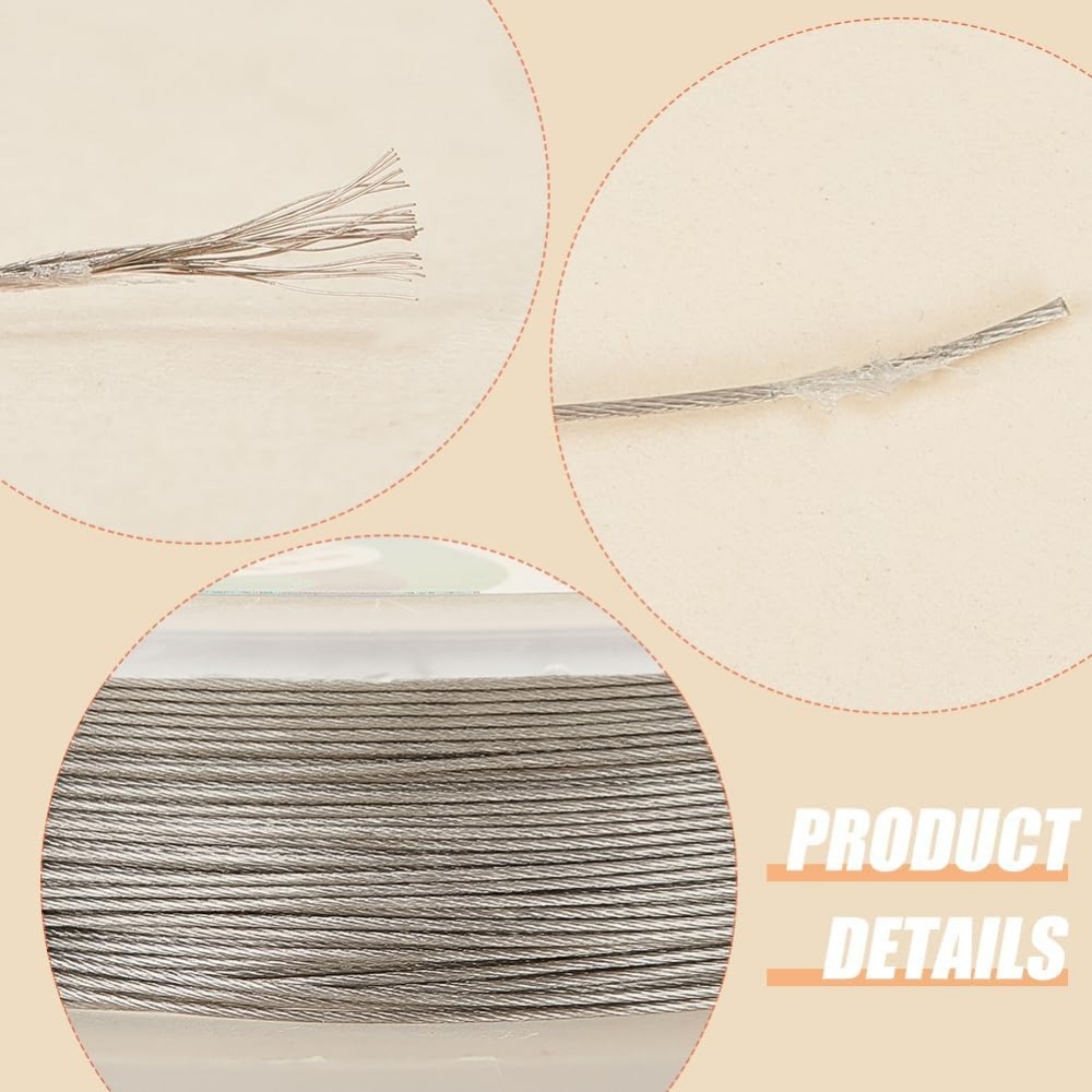 ステンレス鋼のビーズストリングキット,ナイロンワイヤー,ネッ - Jewelry Making Diy Kit のレビューと価格
