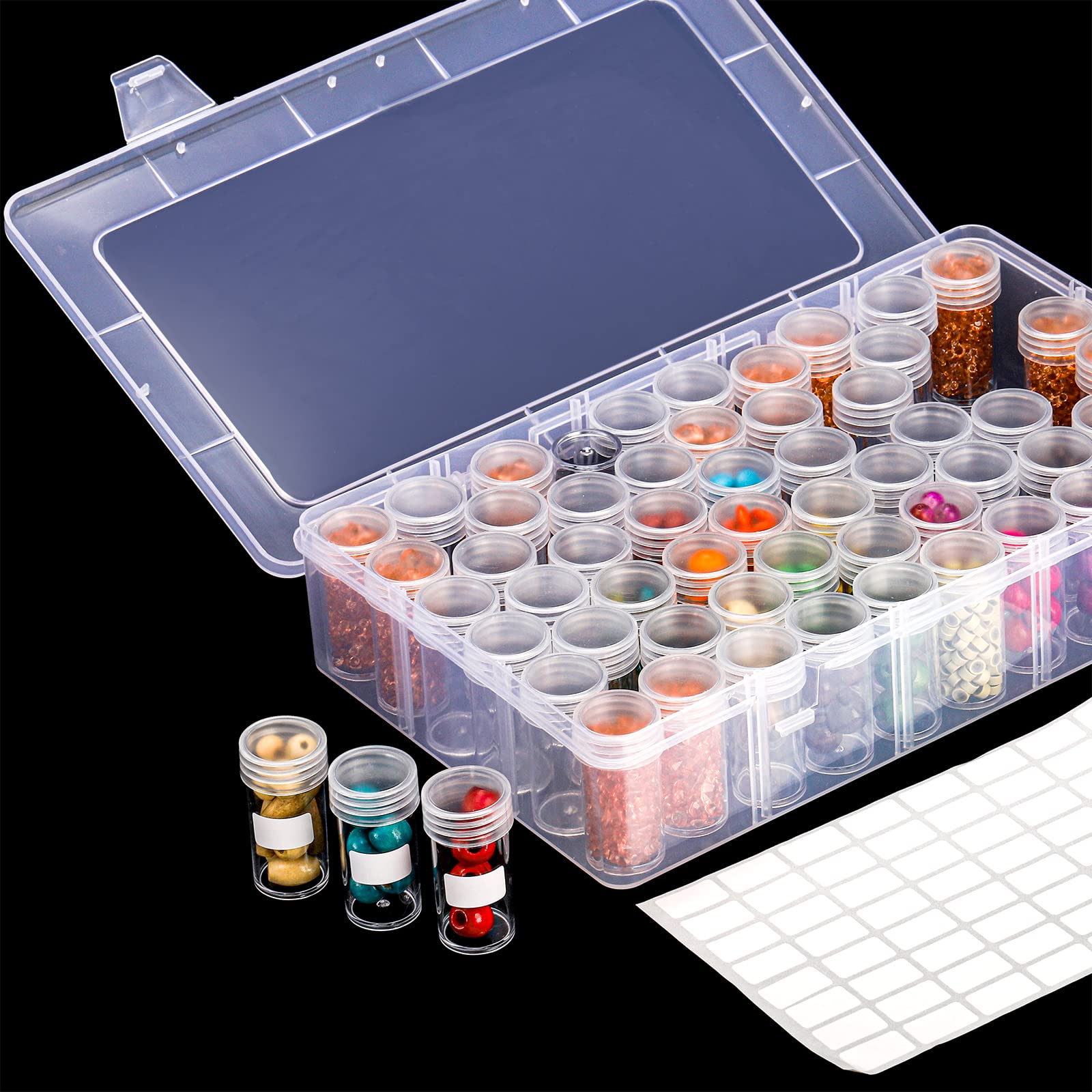 1pc 24/30//38/60 スロットプラスチック収納ボ - Jewelry Making Workshops のレビューと価格