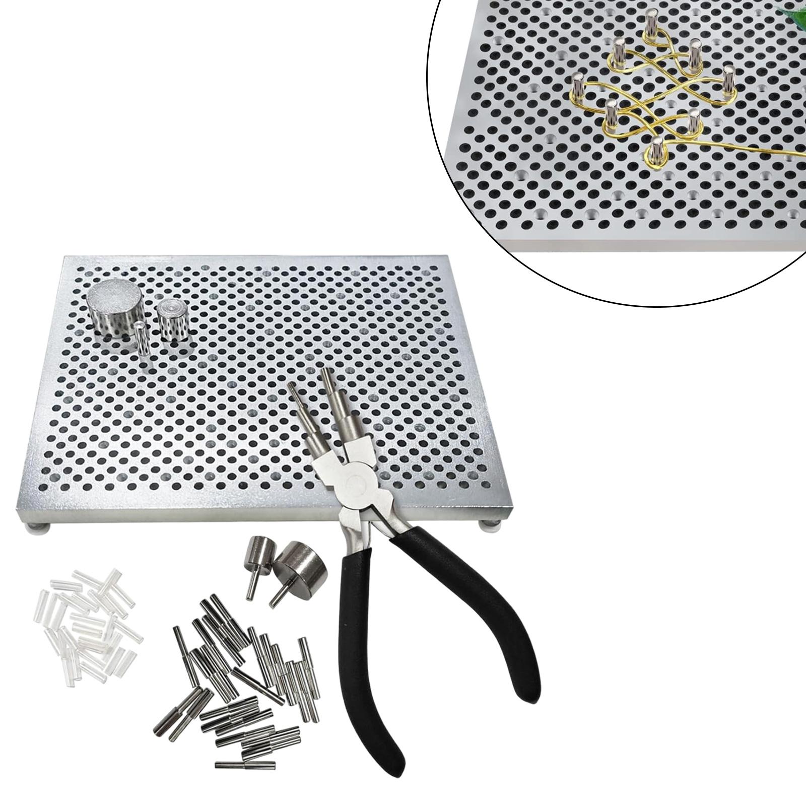 ワイヤー曲げ治具 ワイヤー曲げプライヤー 多用途ベイル作成プ - Wire Jewelry Making Jig のレビューと価格