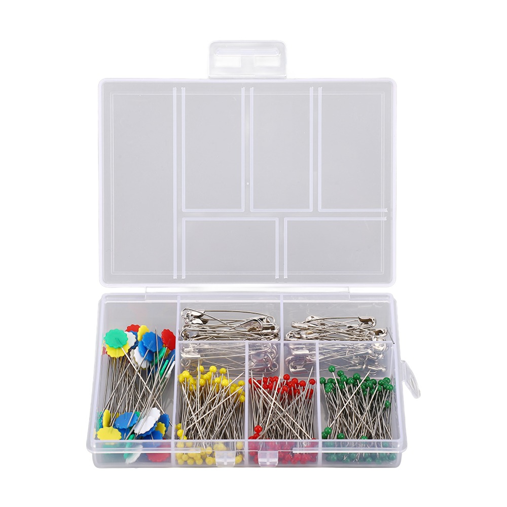 400個入りバルク縫製ピンセット 多色アソートメント DIY - Head Pin Assorted のレビューと価格