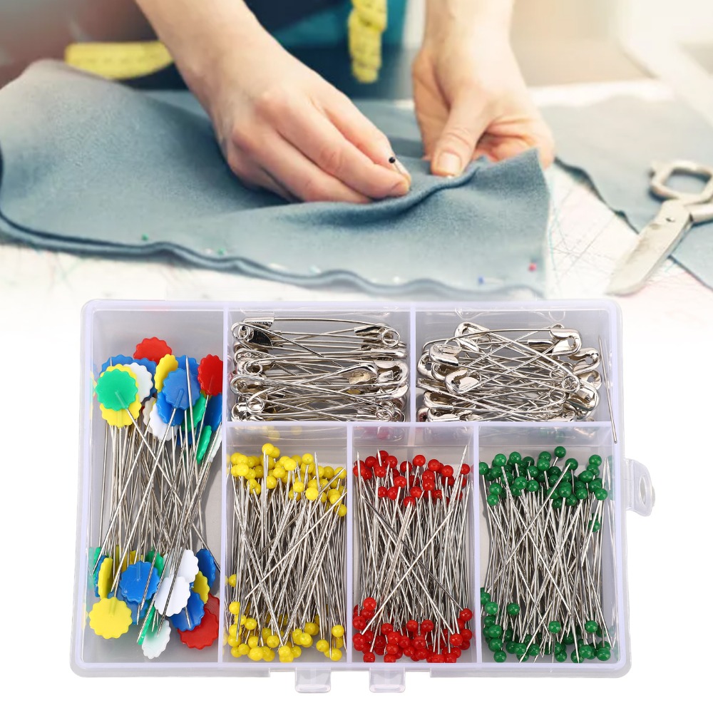 400個入りバルク縫製ピンセット 多色アソートメント DIY - Head Pin Assorted のレビューと価格