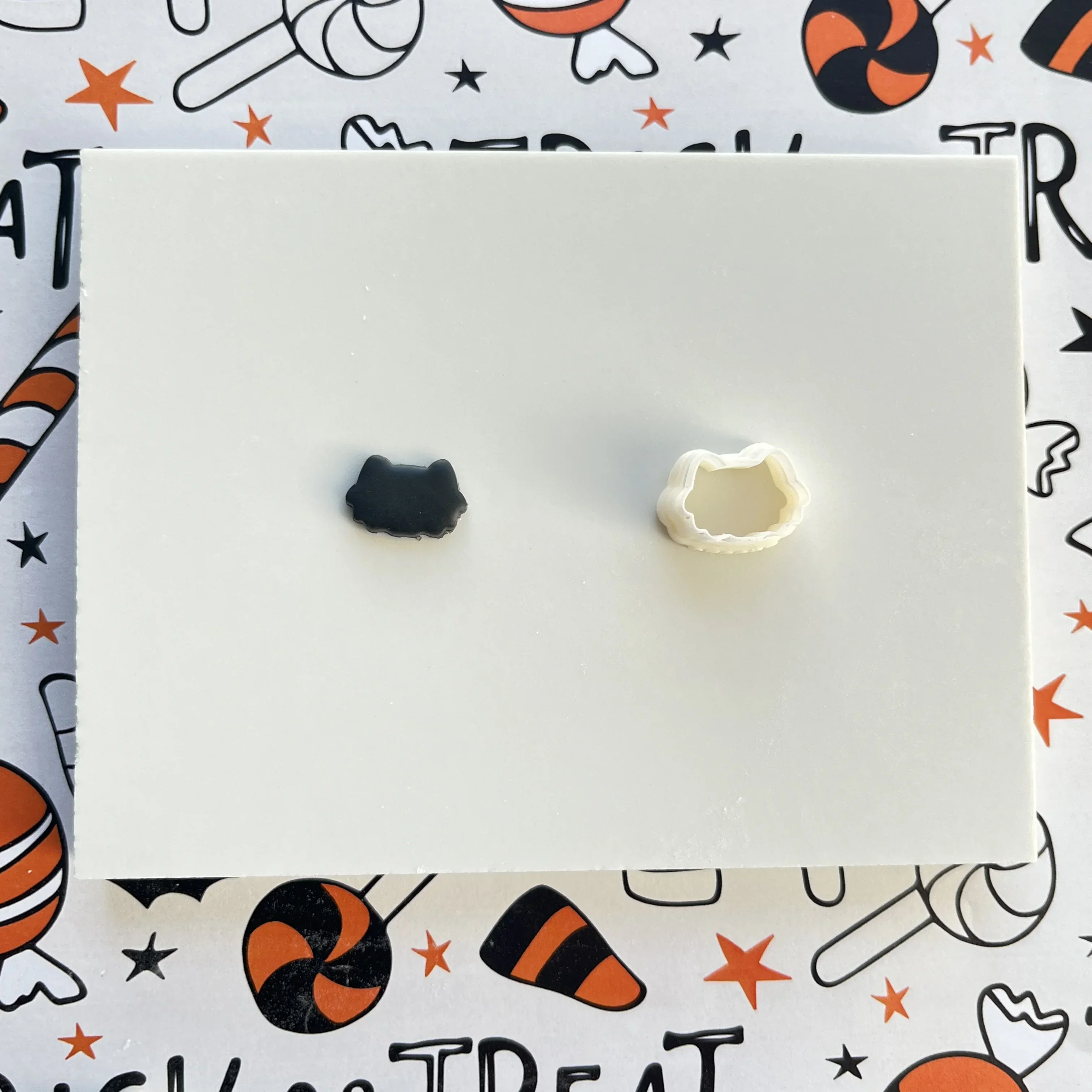 ハロウィンシリーズミニポリマークレイカッター猫/帽子/カボチ - Jewelry Making Hand Tools のレビューと価格