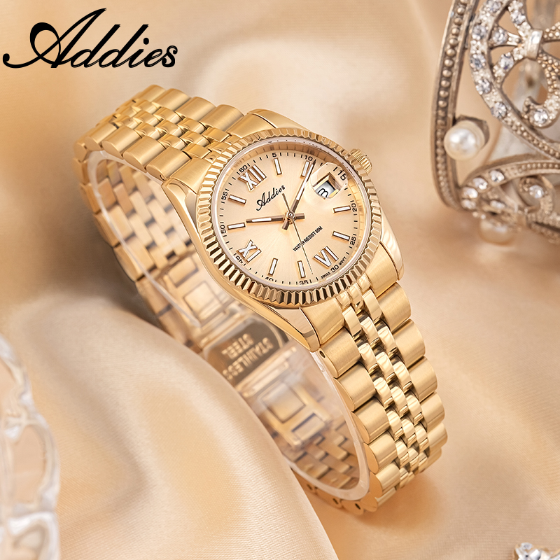 Addies 高級女性腕時計サファイアクリスタルステンレス鋼 - Jewelry Making Hand Tools のレビューと価格
