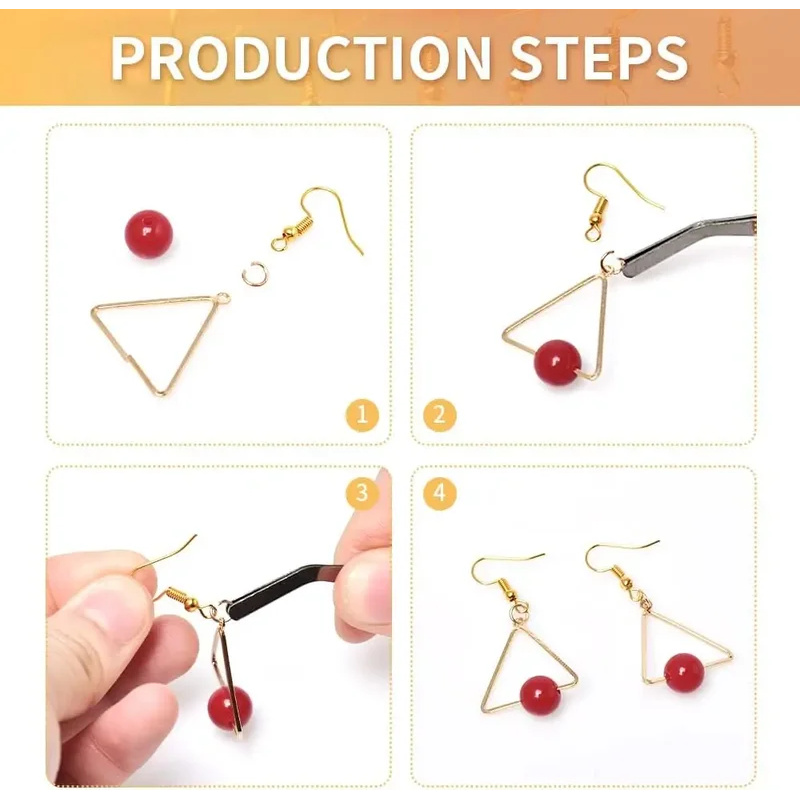 100/500 個 DIY イヤリング所見イヤリングクラスプ - Jewelry Making Pins のレビューと価格