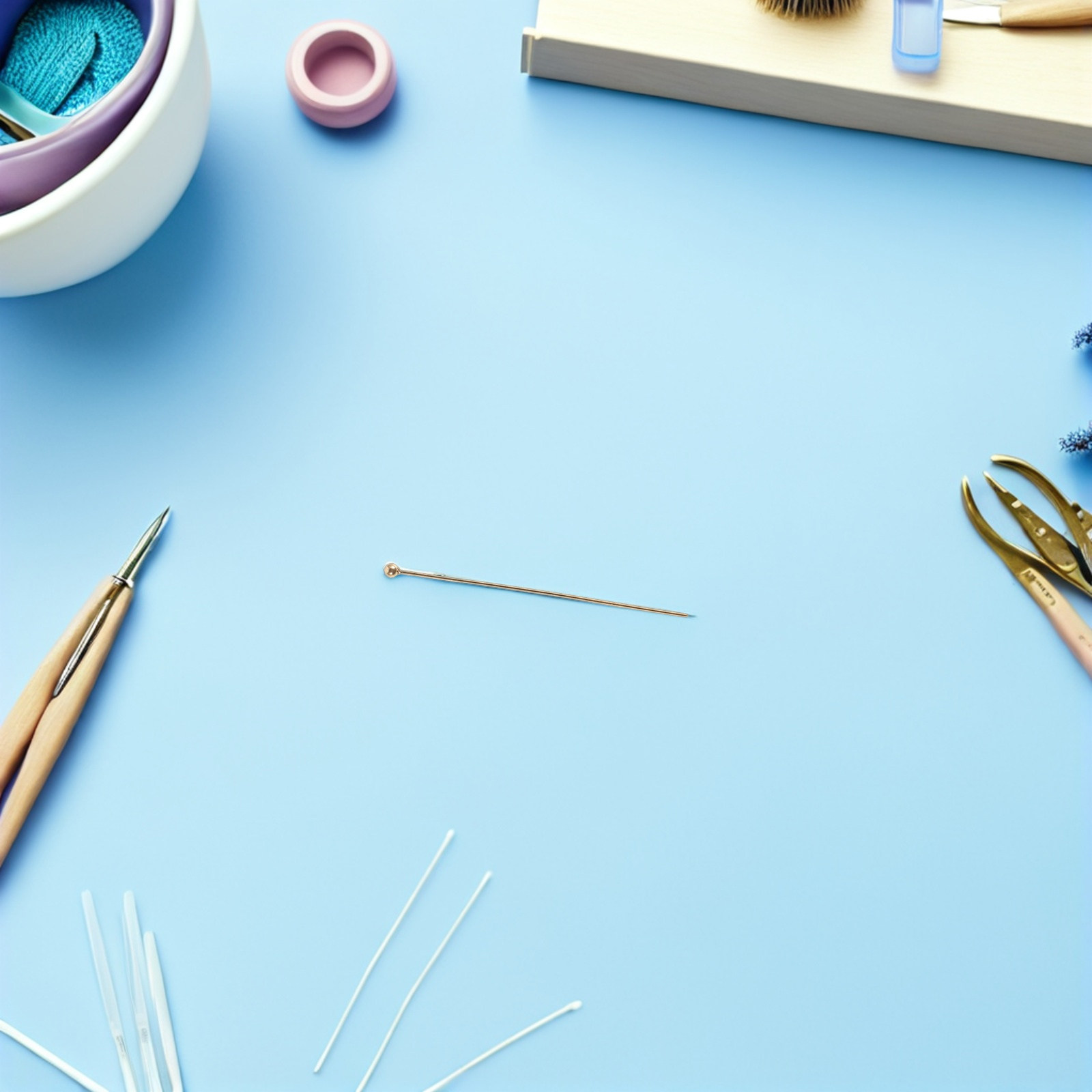 100個入りジュエリー製作用ヘッドピン ステンレス製ボールヘ - Jewelry Making Head Pins のレビューと価格