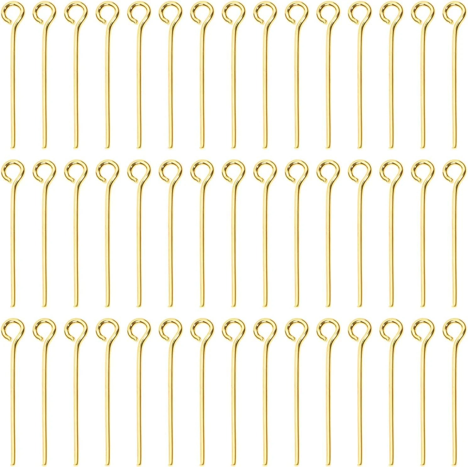 200個入り 16mm 20mm 30mm ミニメタルワイヤ - Jewelry Making Head Pins のレビューと価格