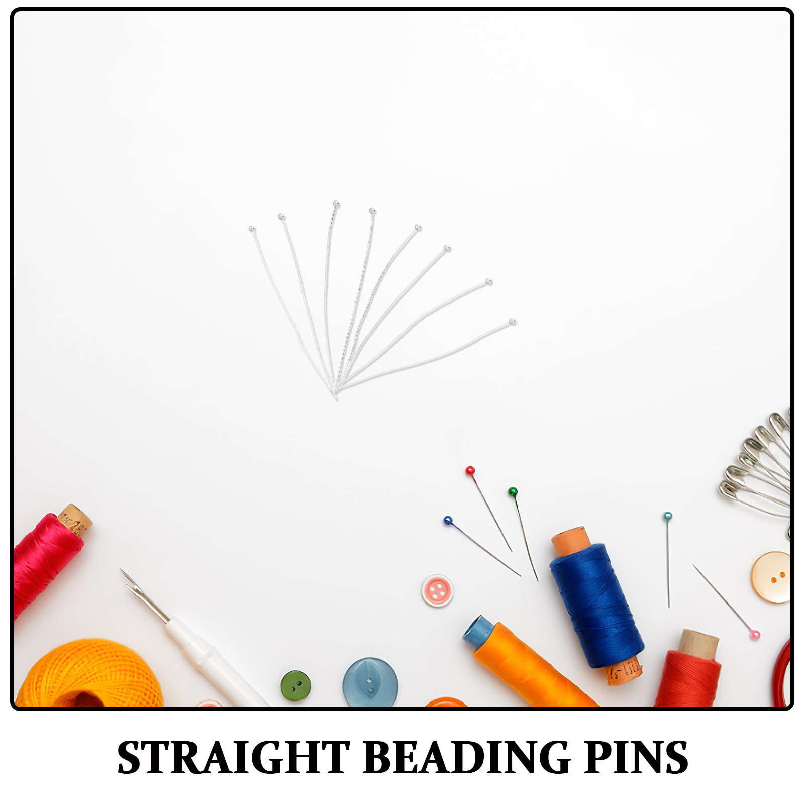 200個入りフレキシブルメタルボールヘッドピン ステンレス製 - Jewelry Making Head Pins のレビューと価格